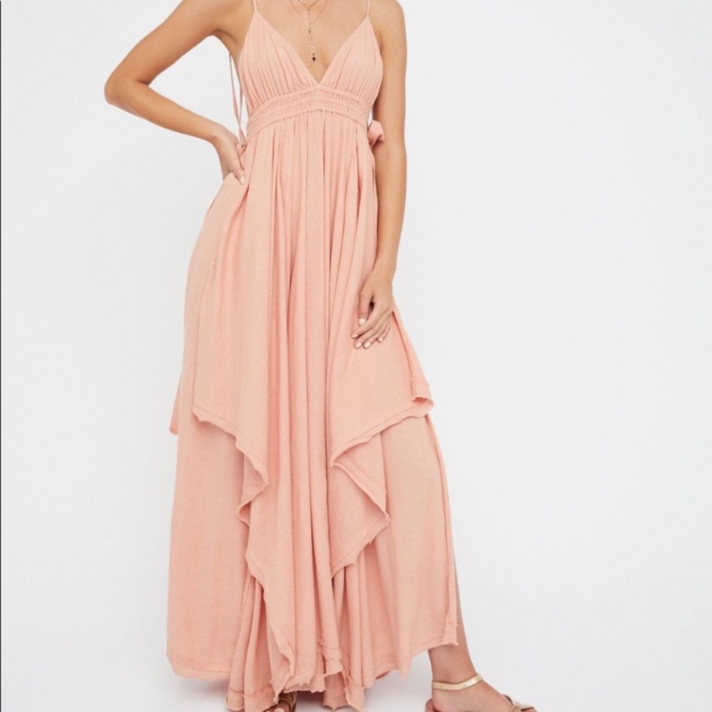 Free people tropical heat maxi dress